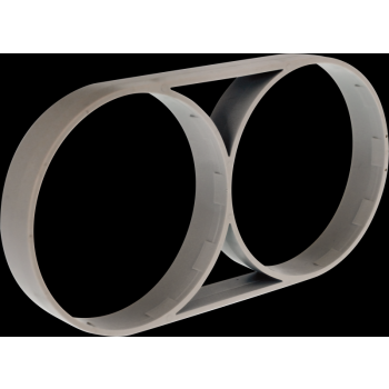  DISTANCIER DBLE H/V ENT. 71MM 