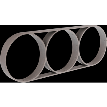  DISTANCIER TPLE H/V ENT. 71MM 