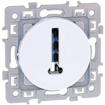  SQUARE CONJONCTEUR TEL BLC 