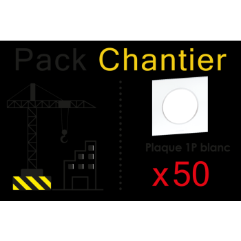  SQUARE LOT 50 PLAQ BLC  CHANT. 