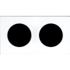  SQUARE PLAQ BLC 2P ENTR.71MM 