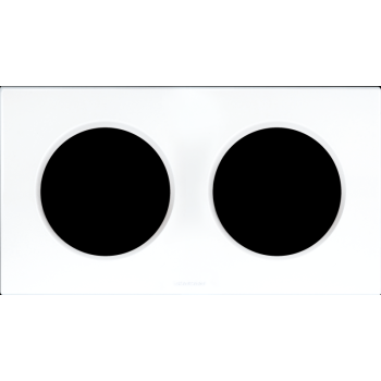  SQUARE PLAQ BLC 2P ENTR.71MM 