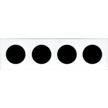  SQUARE PLAQ BLC 4P ENTR.71MM 