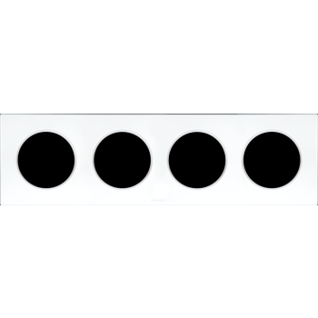  SQUARE PLAQ BLC 4P ENTR.71MM 