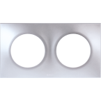  SQUARE PLAQ SILVER 2P ENT71MM 