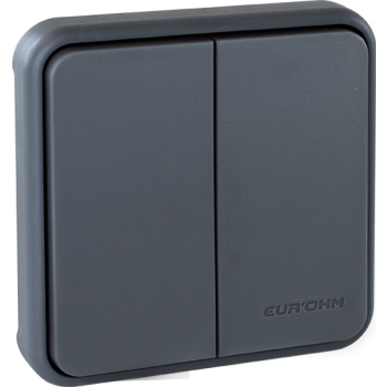  OXXO DBLE BP COMPOS GRIS IP55 