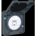  OXXO PRISE RJ45 CAT 6 GRIS 