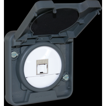  OXXO PRISE RJ45 CAT 6 GRIS 