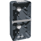  BOITE 2P GRIS VERTIC SAILLIE 