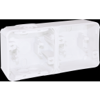  BOITE 2P BLANC HORIZ SAILLIE 