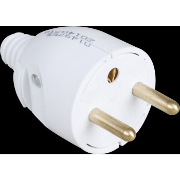  16A MALE P.FEUILLE DTE BLCHE 