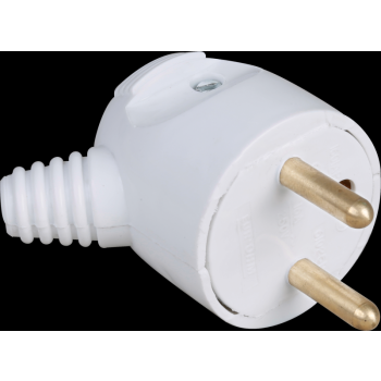  16A MALE P.FEUILLE COUDEE GRIS 