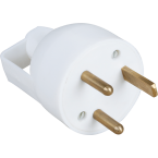  20A MALE DROITE 2P+T  ANN. BLC 