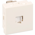  PRISE RJ45 CAT 6A BLCHE 45X45 