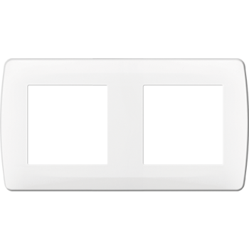  PLAQUE BLANCHE 2P. ENT71MM 