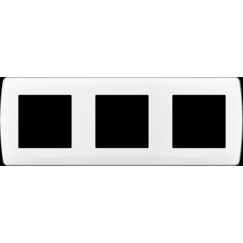  PLAQUE BLANCHE 3P. ENT71MM 