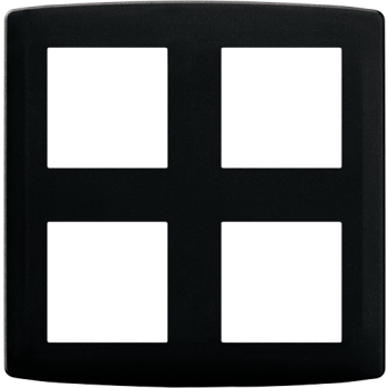  PLAQUE 2X2 POSTES ANTHRACITE 