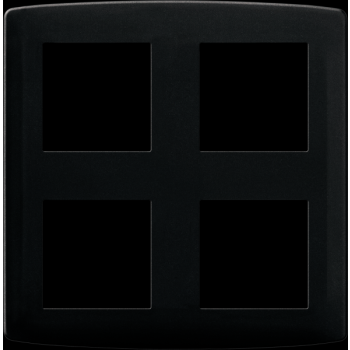  PLAQUE 2X2 POSTES ANTHRACITE 