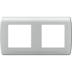  PLAQUE SILVER 2 POSTES 