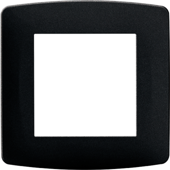  PLAQUE ANTRACITE 1 POSTE 