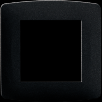  PLAQUE ANTRACITE 1 POSTE 