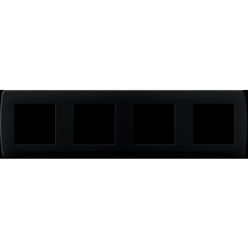  PLAQUE ANTHRACITE 4 POSTES 