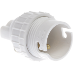  DOUILLE B22 DBLE BAGUE BLANCHE 