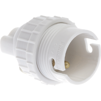  DOUILLE B22 DBLE BAGUE BLANCHE 