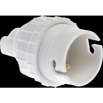  DOUILLE B22 DBLE BAGUE BLANCHE 