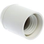  DOUILLE E 27 SPLE BAGUE BLANC. 