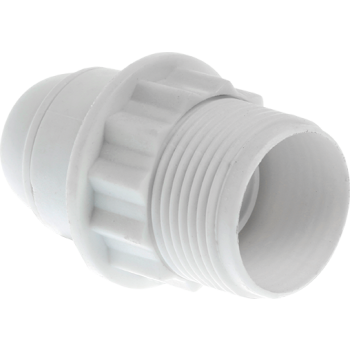  DOUILLE E 27 DBLE BAGUE BLANC. 