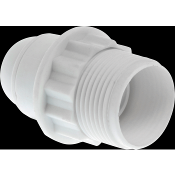  DOUILLE E 27 DBLE BAGUE BLANC. 