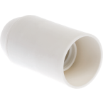  DOUILLE E14 SPLE BAGUE BLANCHE 