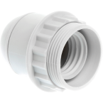  DOUILLE E14 DBLE BAGUE BLANCHE 