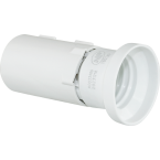  DOUILLE DE CHANTIER E27 BLANC. 