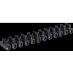  BARRETTE LAITON NOIRE 25 MM 