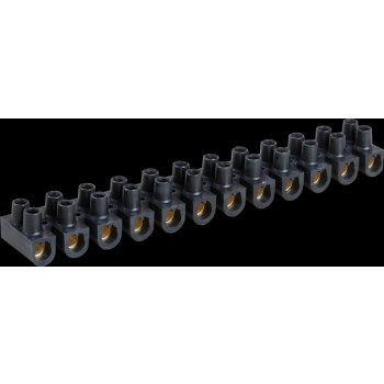  BARRETTE LAITON NOIRE 25 MM 