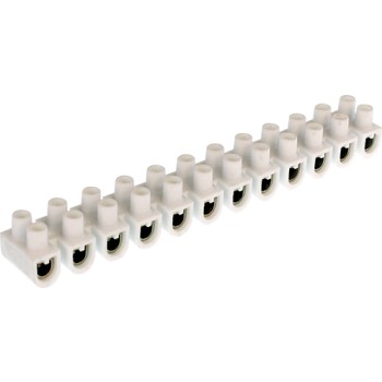  BARETTE ACIER BLANCHE 10MM 