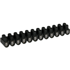  BARRETTE ACIER NOIRE 16 MM 