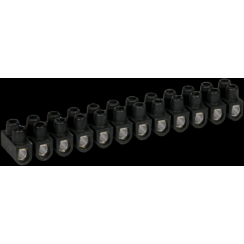  BARRETTE ACIER NOIRE 25 MM 