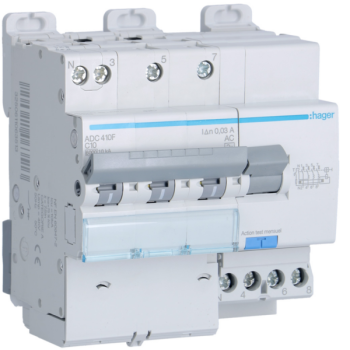  D.dif 3P+N 6-10kA C10 30mA AC 