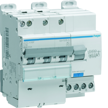  D.dif 3P+N 6-10kA C16 30mA AC 