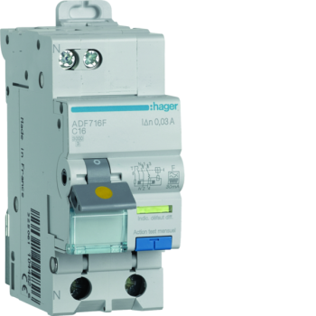  DD 1P+N 3kA C-16A 30mA F BD 