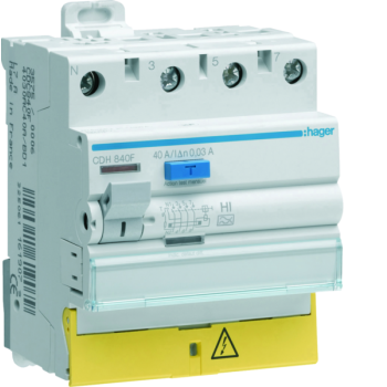  Inter dif 3P+N 40A 30mA HI BD 