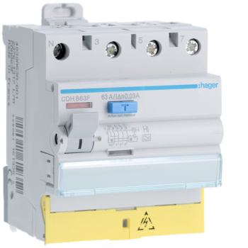  Inter dif 3P+N 63A 30mA HI BD 