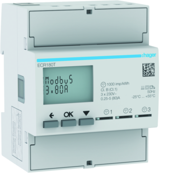  Compteur mono 80 X3 MODBUS 
