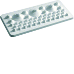  Plaq passe-c�bles �quip �tanch 