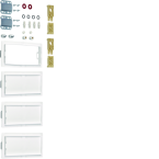  Kit ver.arm. IP44 4trav�es 