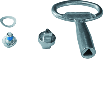  Serrure triangle m�le+cle IP5- 