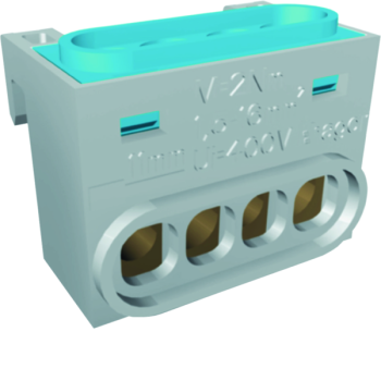  Bornier N 4 racc. IP2X 